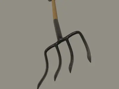Pitchfork 3D model