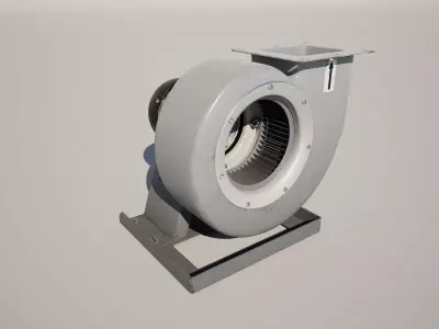 Centrifugal Fan 3D model purchase