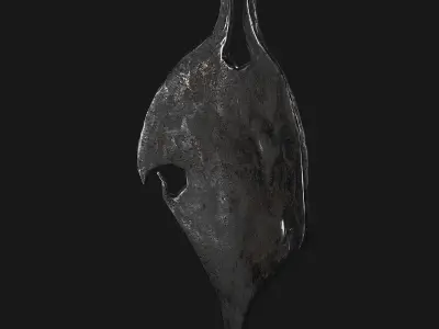 shield 3D model