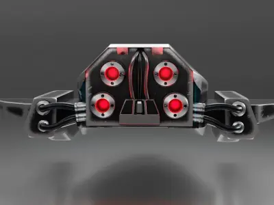 Spaceship 3D model 15
