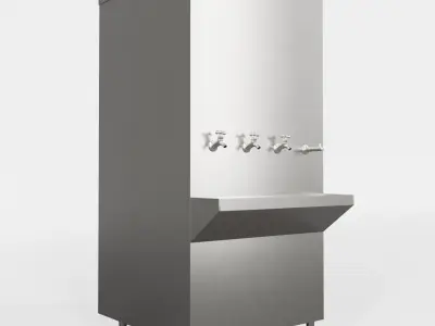 Water Dispenser 003 3D model