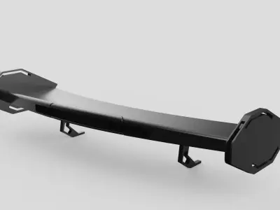 Spoiler guster design tuning garage  3D model