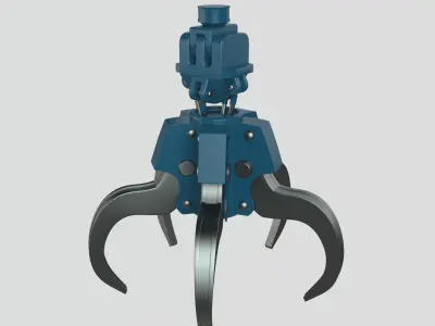 Hydraulic Grab 3D model purchase