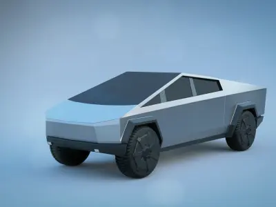 Tesla Cybertruck 3D model buy