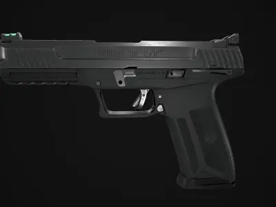 Ruger 57 Low-poly 3D model purchase