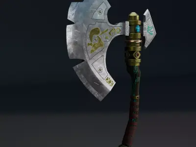Viking Axe 3D model order