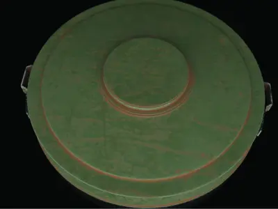 Land Mine 3D model buy