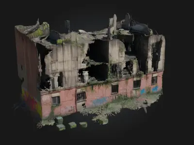 Abandoned Echoes  Haunting Remains of Forgotten Times 3D model