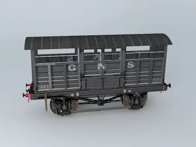 CATTLE BOX GNS No. 2993 Free 3D model
