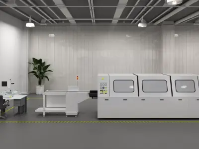 clean room-industrial equipment 3D model