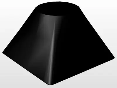 Transition Circle square Free 3D model