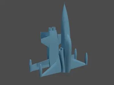  F-5A Freedom Fighter 3D print model