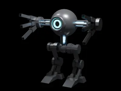 BluEye - Model S Low-poly 3D model