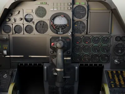 A10 Thunderbolt 2 Fully Rigged Game Ready 3D model