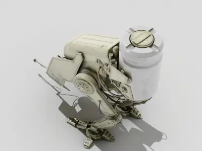 Star Wars Farming Droid Free 3D model