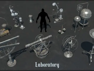 Medieval Collection  3 3D model