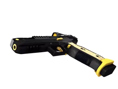 Alien Pistol gun  3D model