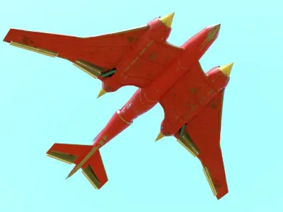 airspeed aircraft 3D model