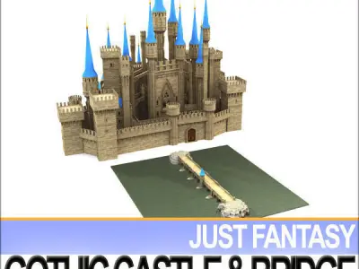 Medieval Castles Collection 3D Model Pack
