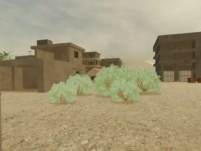 Construction Site Overview 3D model
