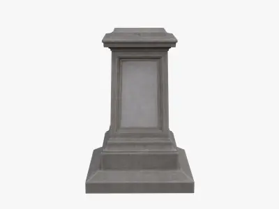 Pedestal 3 3D model