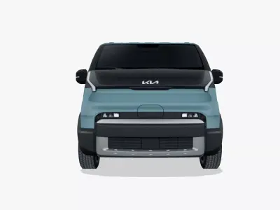 Kia PV5 Passenger 2025 Low-poly 3D model