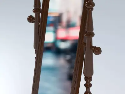 CHEVAL STAND MIRROR 3D model