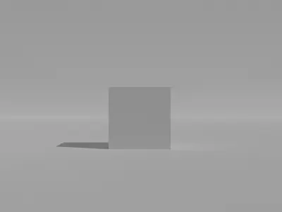 Cube Robot Low-poly 3D model purchase