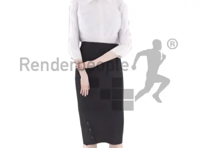 Christine Animated 002 Standing