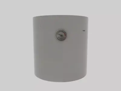 Water heater  Low-poly 3D model