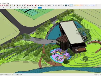 Sketchup Office building A11 3D model