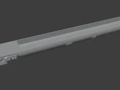 H0 1-87 scale Reisezugwagen Apmz 116 4 3D print model