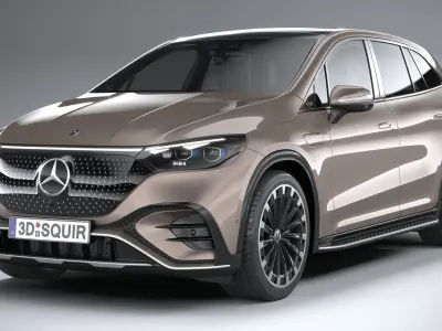 Mercedes-Benz EQE SUV 2024 3D model purchase