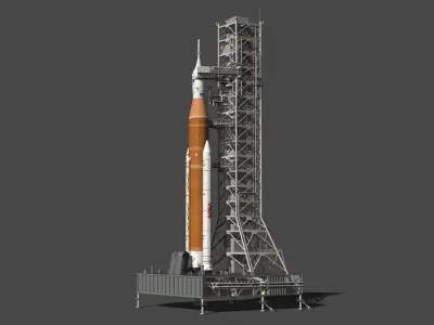  SLS and Tower Launch 