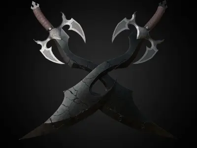 Sword of Warrior 3D model