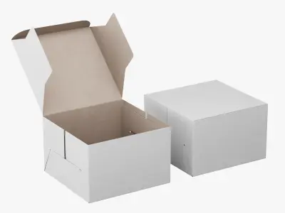 Cake Box 3D model