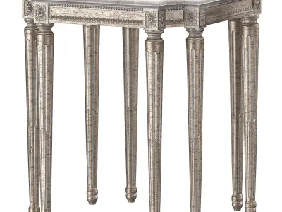 chairish coffee table  art 4353 3D model