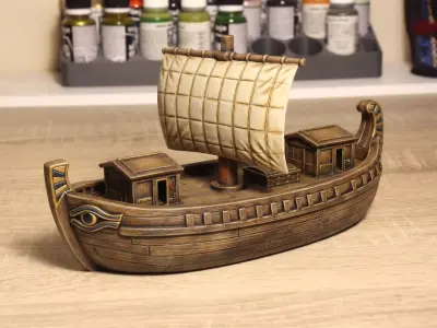 Roman merchant toy 3D print model