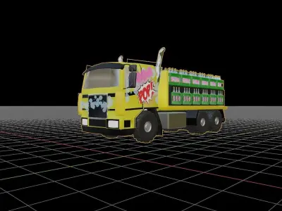 The Soda Pop Truck 3D print model