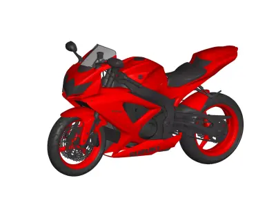 Suzuki GSX 750  3D model