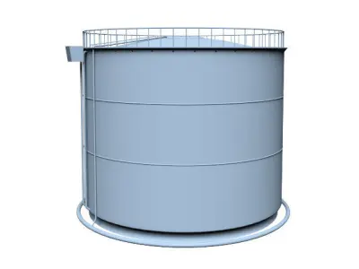 storage tank 3D model purchase