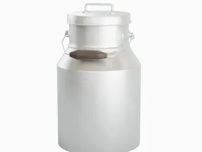 Milk Can 01 3D model