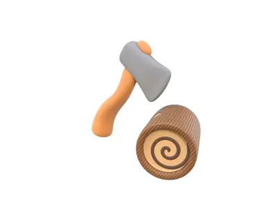 Axe tools 3D model