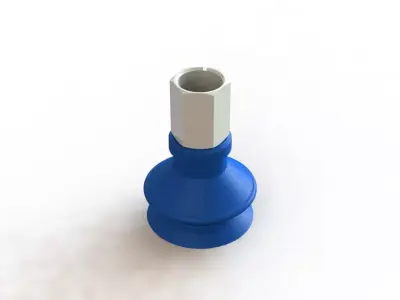 Ventosa SMC ZPT25BN B01 Suction Cup 3D model