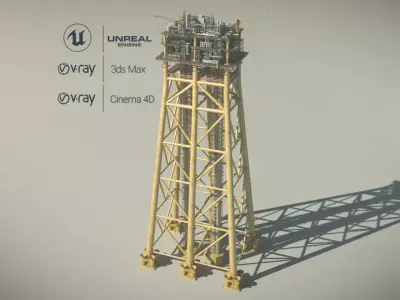 OILPLATFORM 3D model