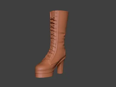 Stylized Boot 3 3D model