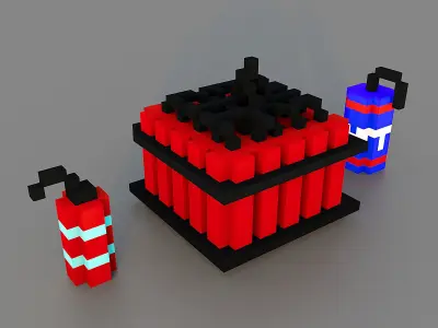 Minecraft Asset 3D model