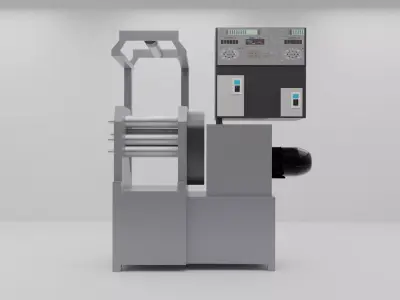 Outsole and Foxing Line Machine 3D model