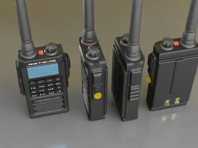 RETEVIS RT87 136  Walkie Talkie Radio 3D model