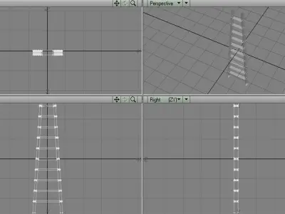 Ladder - Single Step 3D model